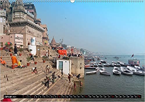 ダウンロード  Indien - Begegnungen am Ganges (Premium, hochwertiger DIN A2 Wandkalender 2021, Kunstdruck in Hochglanz): Begegnungen am Ganges (Monatskalender, 14 Seiten ) 本
