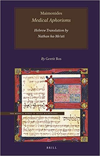 تحميل Maimonides, Medical Aphorisms, Hebrew Translation by Nathan Ha-Meʾati