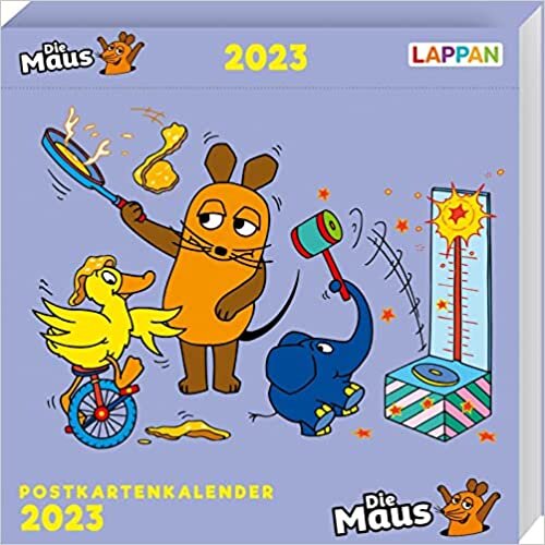 ダウンロード  Der Kalender mit der Maus - Postkartenkalender 2023 本