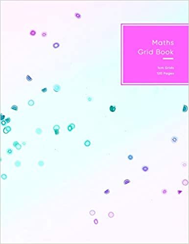 اقرأ Maths Grid Book: 1cm size graph paper grid book for students or Mathematician - Squares notebook for simple to advanced fractions and calculations - Cute pink and aqua blue fruity fruit design الكتاب الاليكتروني 