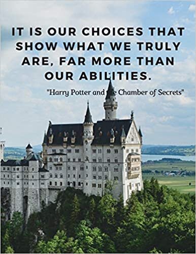 indir It is our choices that show what we truly are, far more than our abilities.: 110 Lined Pages Motivational Notebook with Quote by J.K. Rowling (Motivate Youreslf, Band 2)