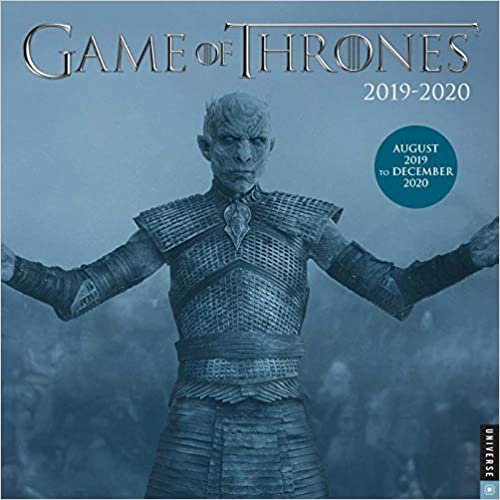 ダウンロード  Game of Thrones 2019-2020 17-Month Wall Calendar 本