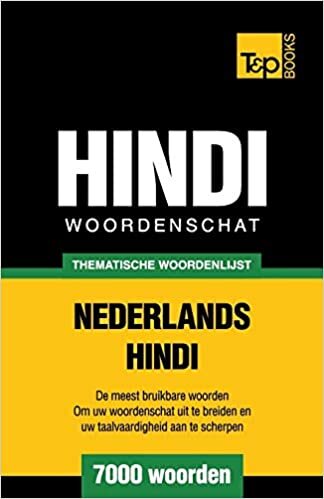 indir Thematische woordenschat Nederlands-Hindi - 7000 woorden