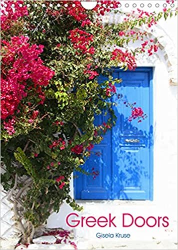 ダウンロード  Greek Doors (Wall Calendar 2022 DIN A4 Portrait): Shining white and a color range from blue to green, this is the classic Greece (Monthly calendar, 14 pages ) 本