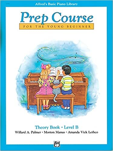 ダウンロード  Alfred's Basic Piano Library: Prep Course Theory Book Level B 本