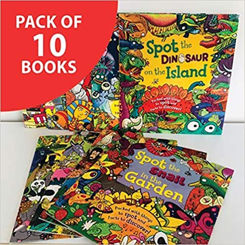 Spot the... (pack of 10 books): Packed with things to spot and facts to discover! indir