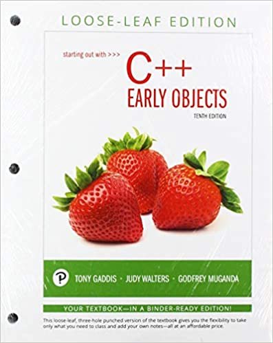 indir Starting Out with C++: Early Objects, Loose-Leaf Edition