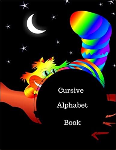 Cursive Alphabet Book: The Best Cursive Handwriting. Large 8.5 in by 11 in Notebook Journal . A B C in Uppercase & Lower Case. Dotted, With Arrows And Plain indir