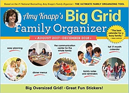 Amy Knapp Big Grid 2018 Calendar