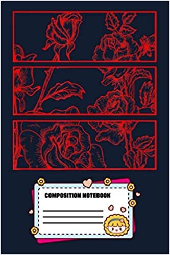 indir Red Roses Aesthetic Clothing Soft Grunge Clothes N Girls DX Notebook: 120 Wide Lined Pages - 6&quot; x 9&quot; - College Ruled Journal Book, Planner, Diary for Women, Men, Teens, and Children