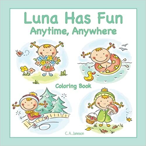 indir Luna Has Fun Anytime, Anywhere Coloring Book