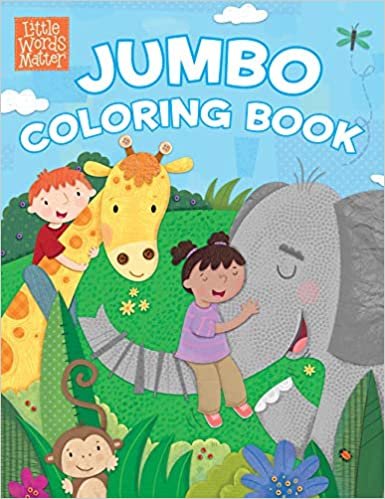 تحميل Little Words Matter Jumbo Coloring Book