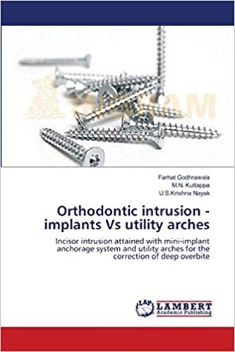 Orthodontic intrusion - implants Vs utility arches: Incisor intrusion attained with mini-implant anchorage system and utility arches for the correction of deep overbite indir