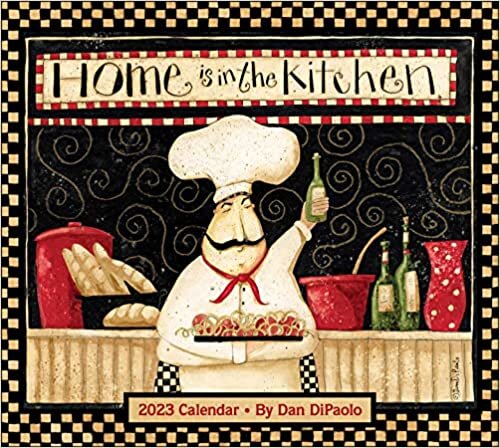 ダウンロード  Home Is in the Kitchen 2023 Deluxe Wall Calendar 本