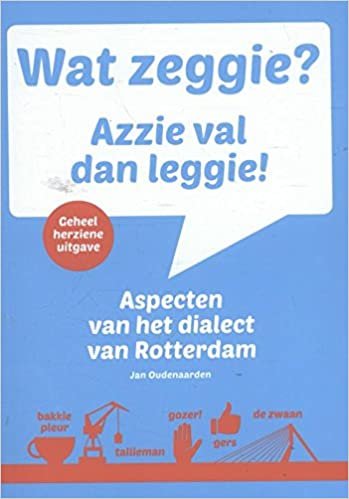 Wat zeggie? Azzie val dan leggie!: aspecten van het dialect van Rotterdam