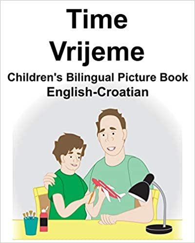 English-Croatian Time/Vrijeme Children's Bilingual Picture Book indir