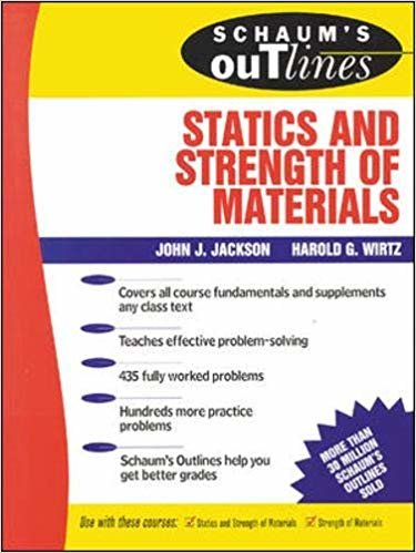 Schaum's Outline of Statics and Strength of Materials indir