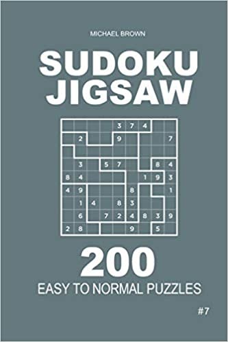 تحميل Sudoku Jigsaw - 200 Easy to Normal Puzzles 9x9 (Volume 7)