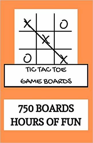 Tic Tac Toe Game Boards: Blank Tic Tac Toe Games (For Kids and Adults) 5.5x8.5 inch book 6 puzzles per page اقرأ