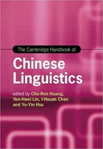 تحميل The Cambridge Handbook of Chinese Linguistics