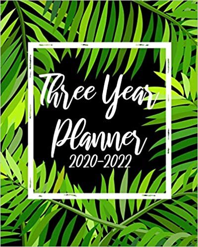 ダウンロード  2020-2022 Three Year Planner: Green Nature, 36 Months Appointment Calendar, Agenda Schedule Organizer Logbook, Business Planners and Journal With Holidays and inspirational Quotes 本