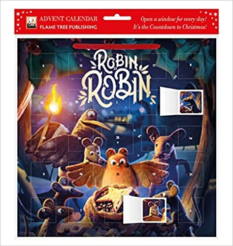 ダウンロード  Aardman: Robin Robin Advent Calendar (with stickers) 本