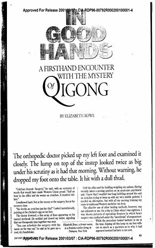 A Firsthand Encounter With The Mystery Of Qigong (English Edition)