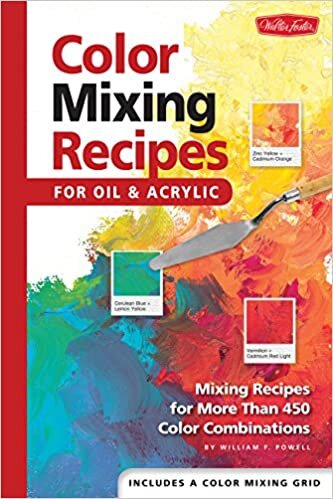 Color Mixing Recipes: Mixing Recipes for More Than 450 Colour Combinations indir