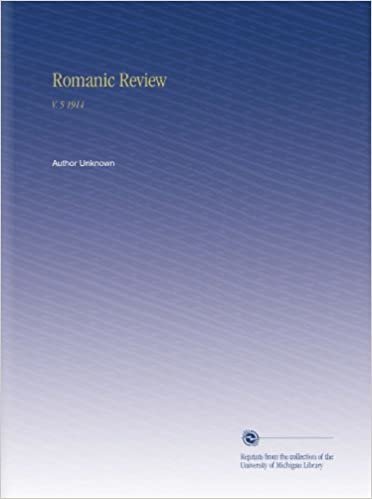 Romanic Review: V. 5 1914 indir