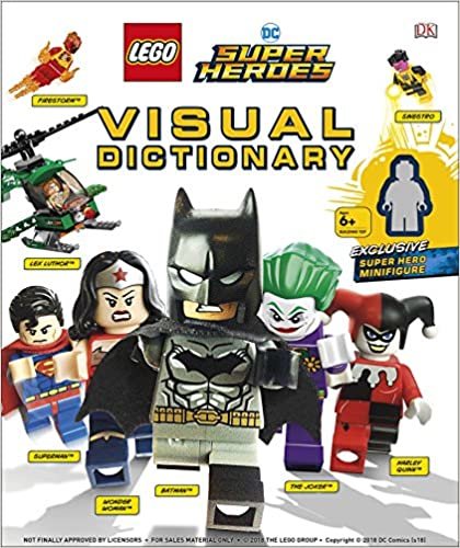 LEGO DC Super Heroes Visual Dictionary: With Exclusive Yellow Lantern Batman Minifigure (Dk Lego)