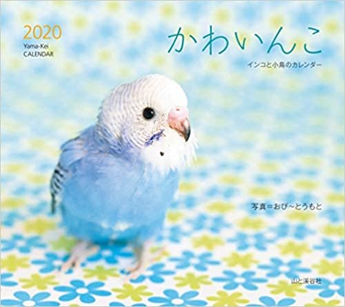 ダウンロード  カレンダー2020 かわいんこ インコと小鳥のカレンダー (ヤマケイカレンダー2020) 本