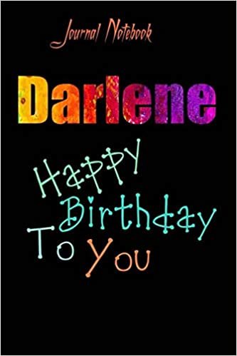 indir Darlene: Happy Birthday To you Sheet 9x6 Inches 120 Pages with bleed - A Great Happy birthday Gift