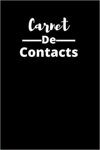 Carnet de Contacts: Répertoire Téléphonique Alphabétique Petit Format | 101 Pages à remplir | Livre de Contacts Téléphone (Français) indir