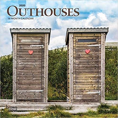 indir Outhouses 2020 Mini Wall Calendar