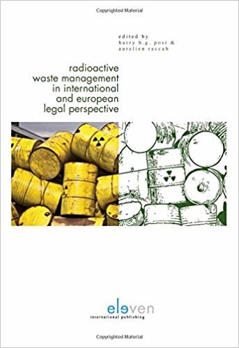 Radioactive Waste Management in International and European Legal Perspective indir