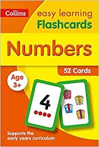 Numbers Flashcards: Ideal for Home Learning (Collins Easy Learning Preschool)
