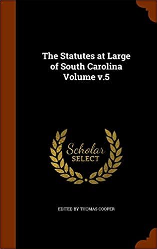 The Statutes at Large of South Carolina Volume v.5 indir