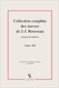 FRE-COLL COMP DES OEUVRES DE J (Litteratures Francaises Et Francophones): 12