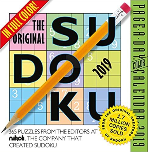 The Original Sudoku 2019 Calendar