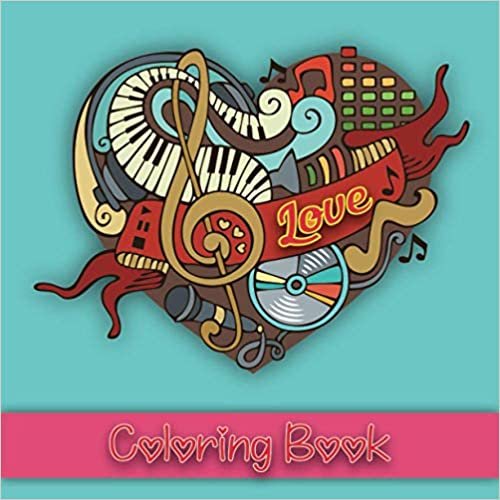 Love Coloring Book: A Young Love Coloring Book, Adult Coloring Book of Love and Romance, An Adult Coloring Book with Beautiful Flowers, Adorable Animals, and Romantic Heart Designs indir
