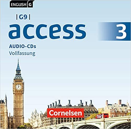 English G Access - G9 - Band 3: 7. Schuljahr - Audio-CDs: Vollfassung indir