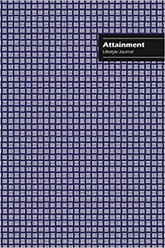 تحميل Attainment Lifestyle Journal, Creative Write-in Notebook, Dotted Lines, Wide Ruled, Medium Size (A5), 6 x 9 (Blue)