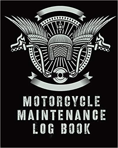 Motorcycle Maintenance Log Book: Maintenance and Repair Record Book for Motorcycles and Vehicles | Automobile | Road Trip indir
