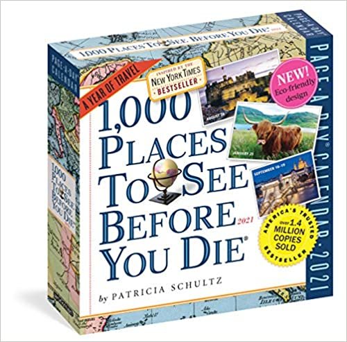 1000 Places to See Before You Die Page-a-day Calendar 2021
