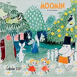ダウンロード  Moomin Wall Calendar 2020 (Art Calendar) 本