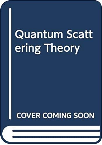 Quantum Scattering Theory
