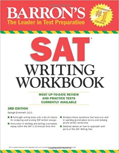 SAT Writing Workbook (Barron's SAT Writing Workbook) indir