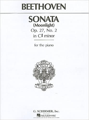 ダウンロード  Beethoven Sonata Moonlight: Op. 27, No. 2 in C# Minor for the Piano 本