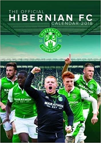 Hibernian F.C. (Hibs) Official 2018 Calendar - A3 Poster Format Calendar indir