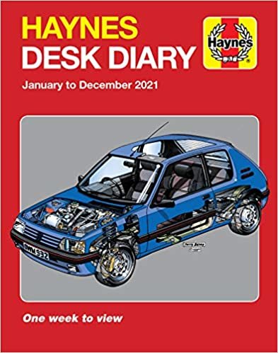 Haynes 2021 Desk Diary: January to December 2021 - One Week to View (Diaries 2021) indir